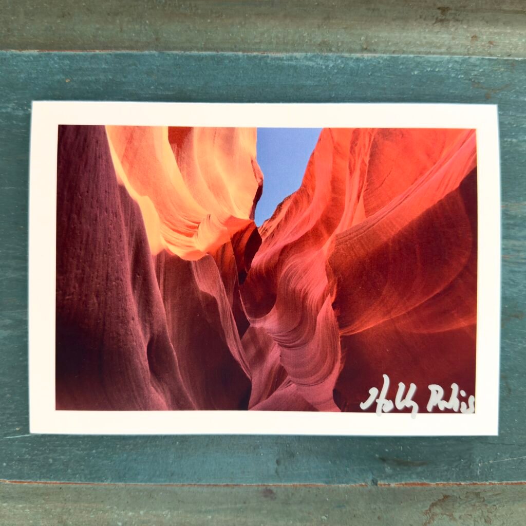 Antelope Canyon Landscapes D (Photo Greeting Cards)