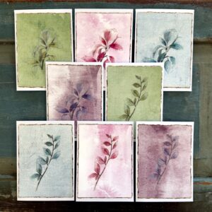 Pastel Botanical (Mixed Media Notecards)