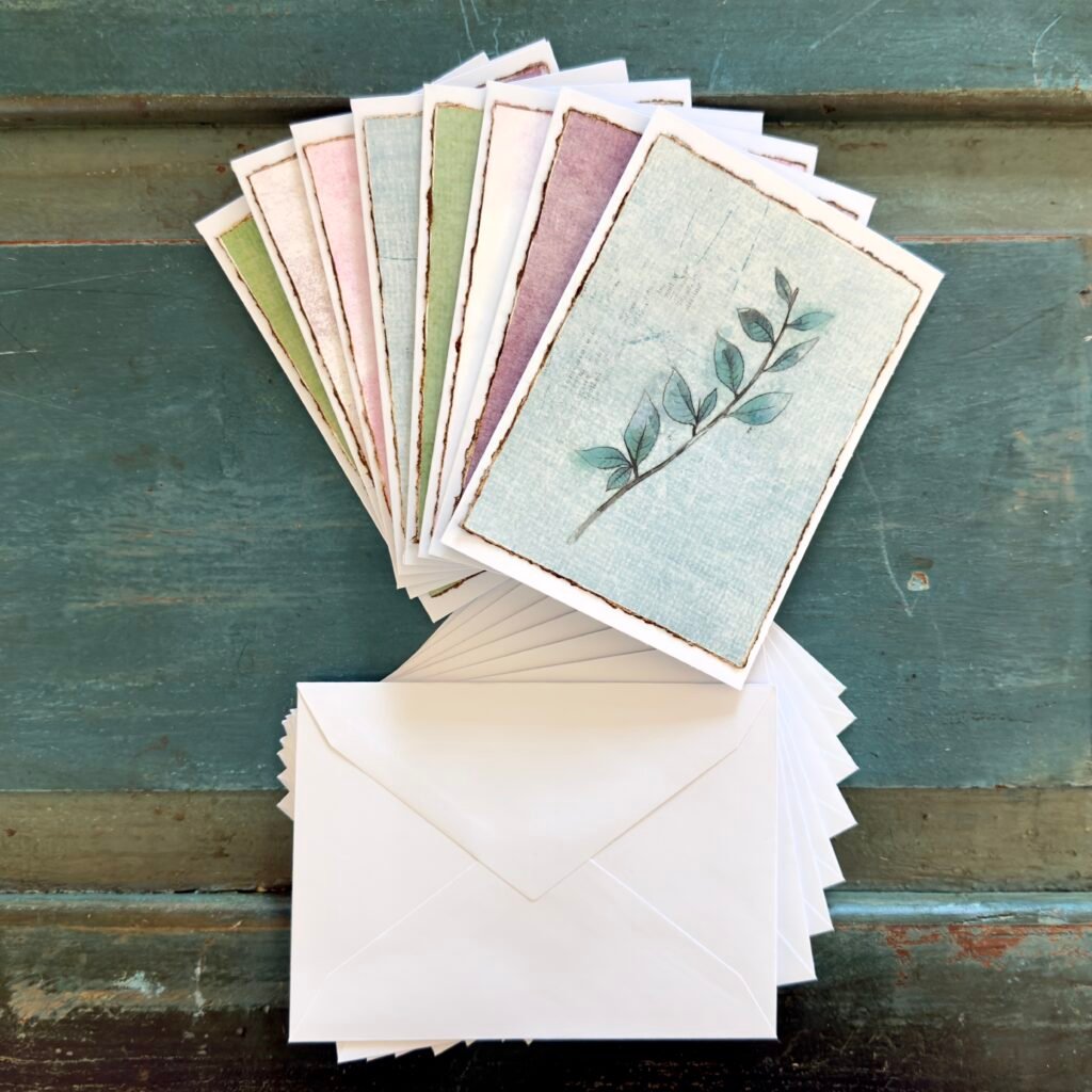 Pastel Botanical (Mixed Media Notecards)
