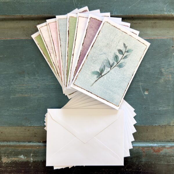 Pastel Botanical (Mixed Media Notecards)