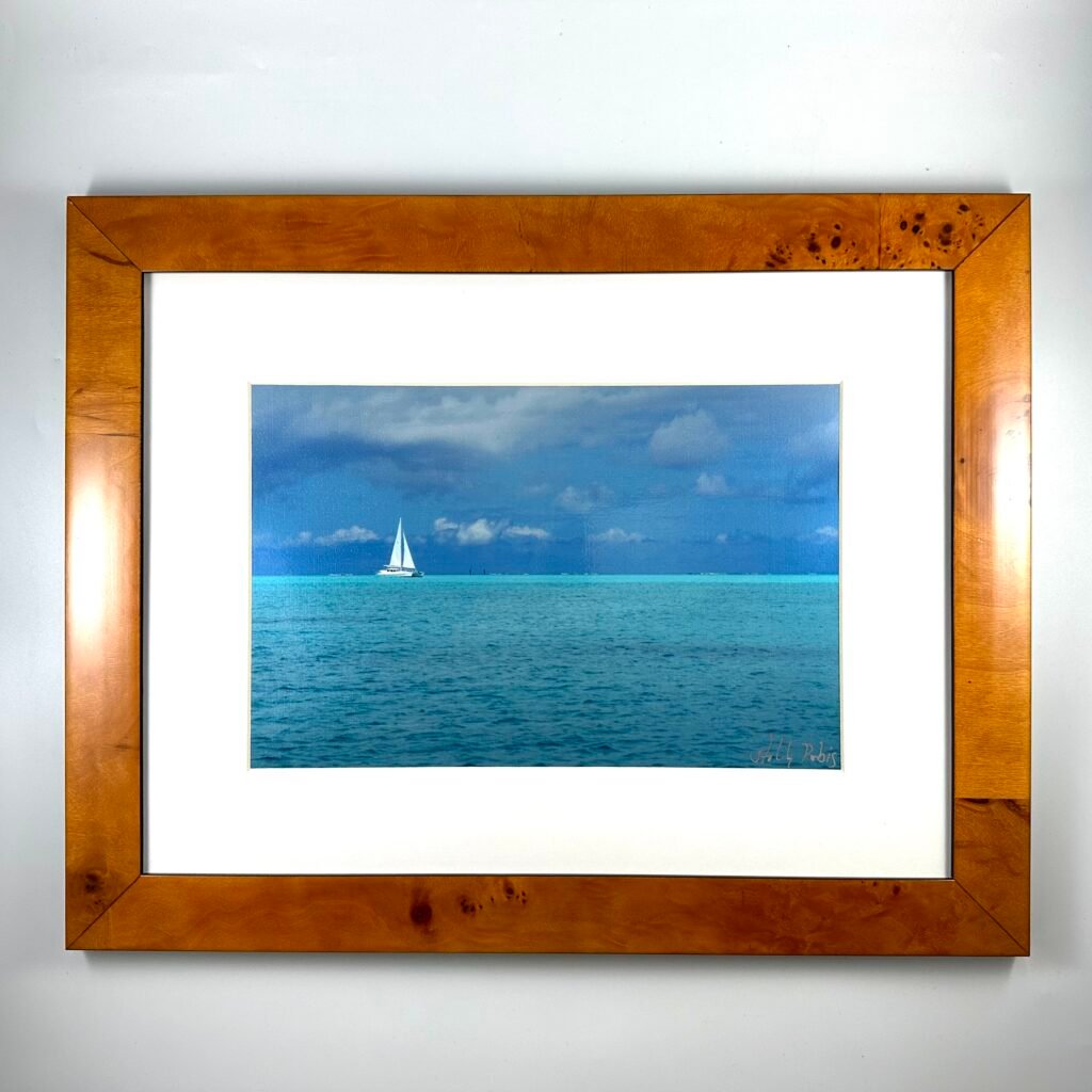 Aquamarine (Framed Print)