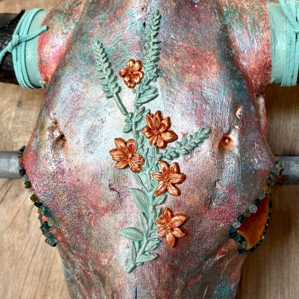 Pearl (Natural Bovine Skull)