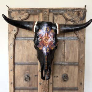 Ebony (Natural Bovine Skull) - Image 1