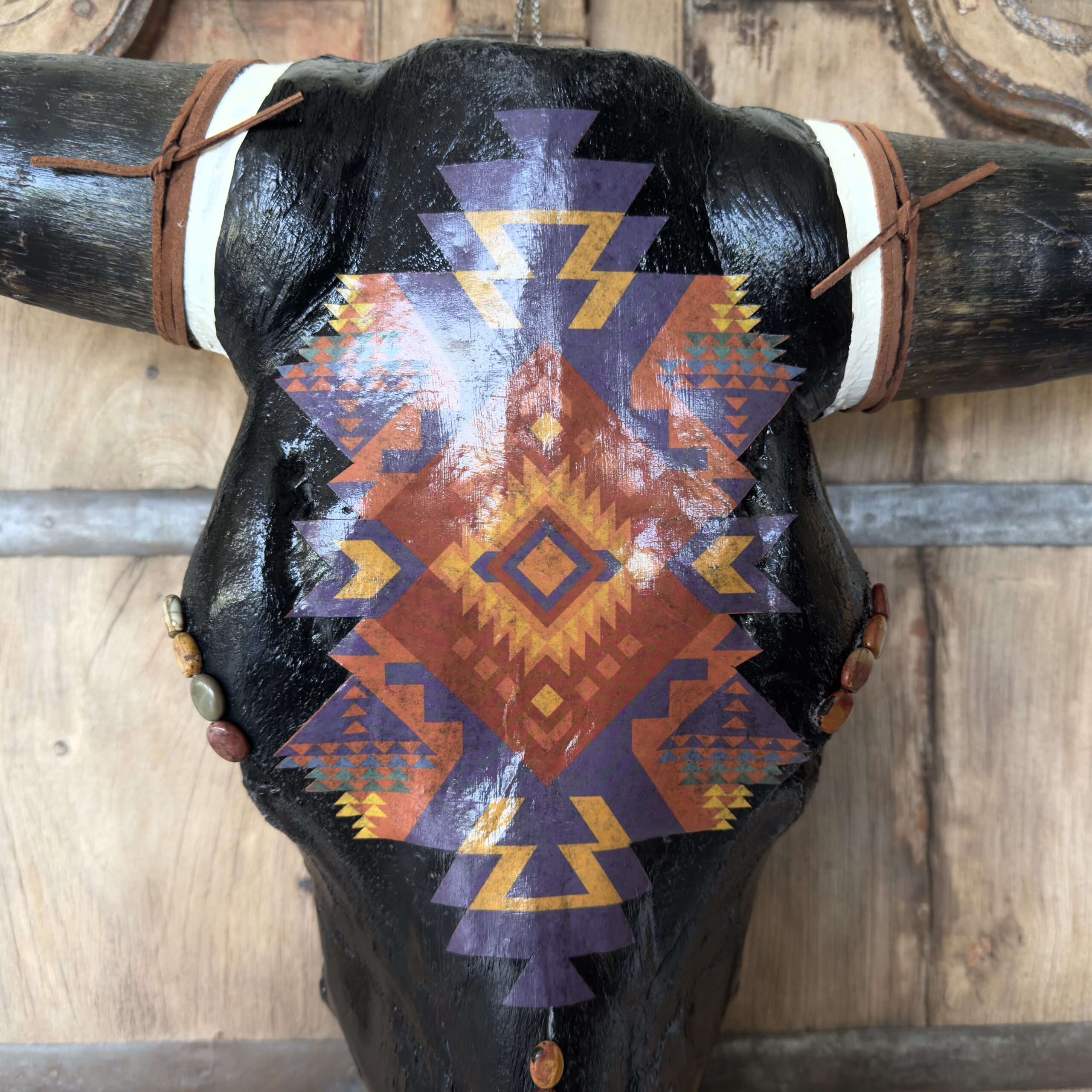 Ebony (Natural Bovine Skull) - Image 3