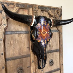Ebony (Natural Bovine Skull) - Image 2