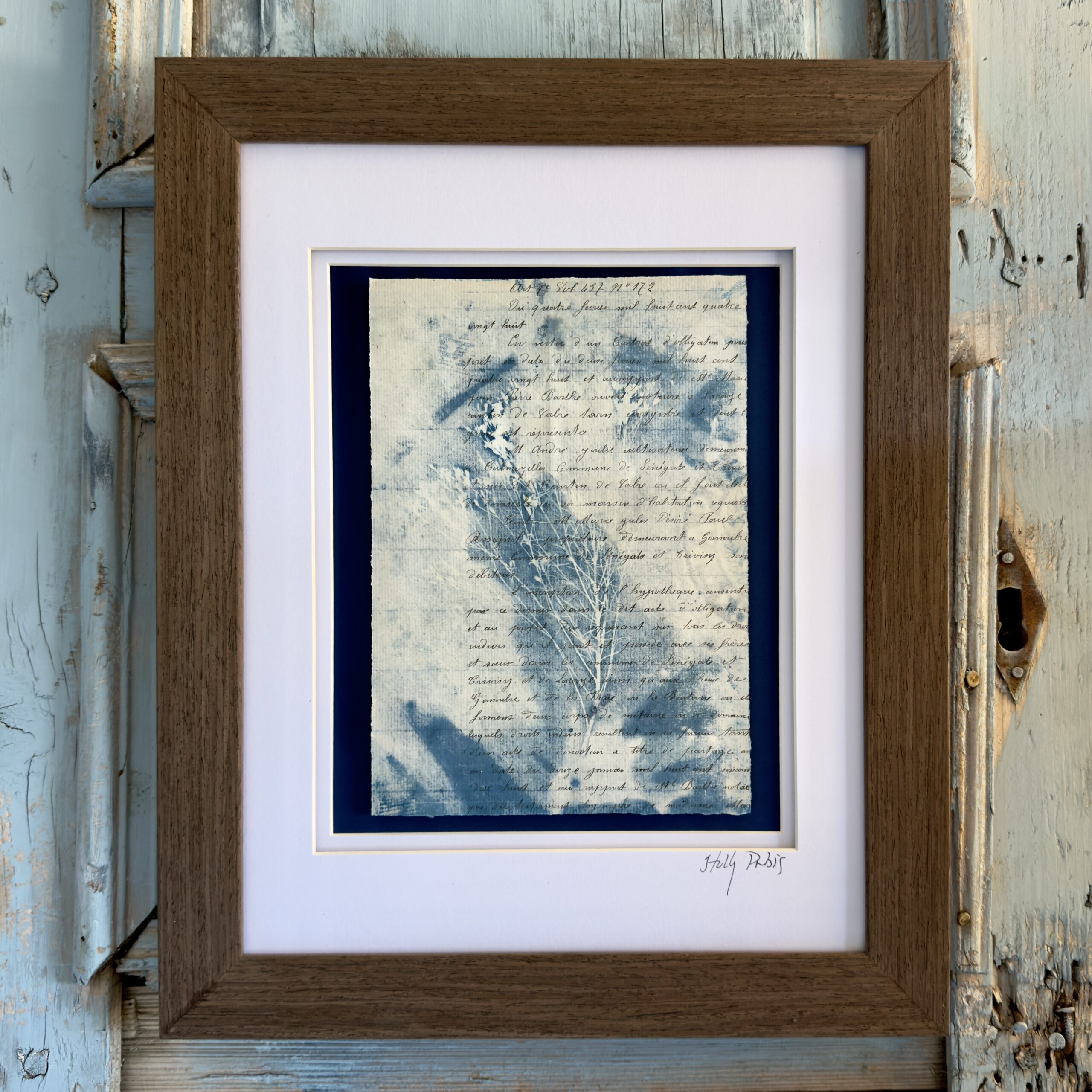 Bleu Cyan 1 (Cyanotype) - Image 1