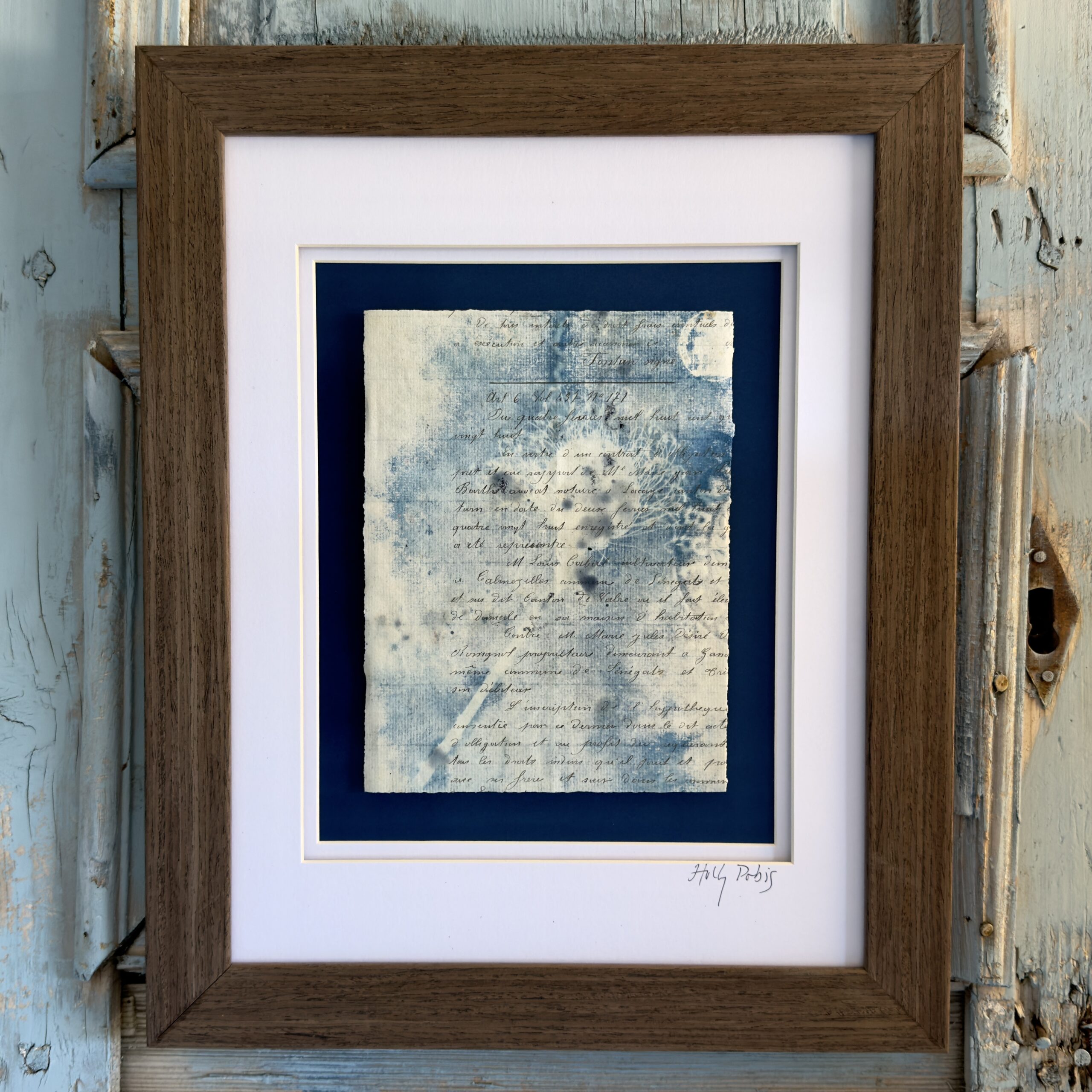 Bleu Cyan 2 (Cyanotype) - Image 1