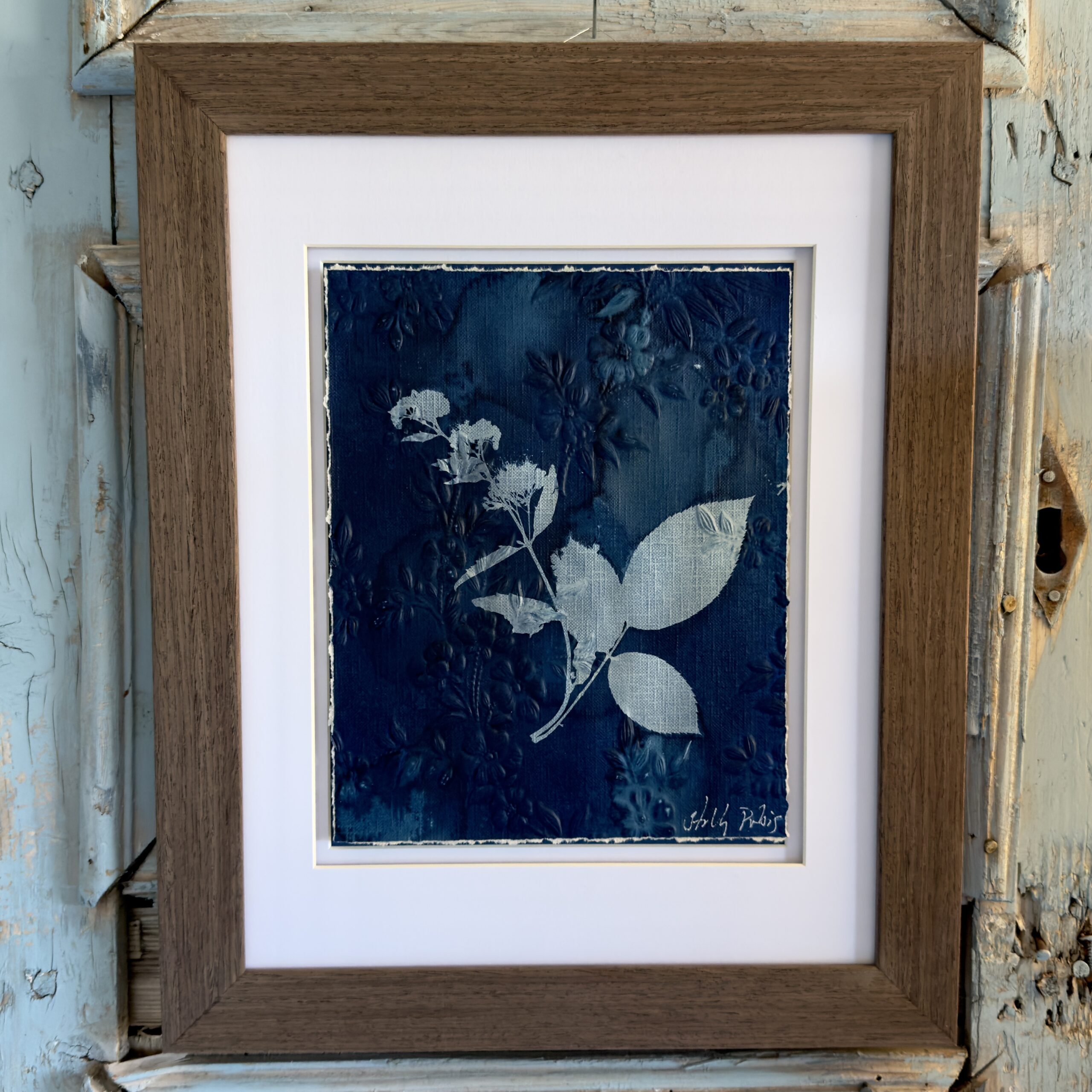 Blue Botanical 2 (Cyanotype) - Image 1