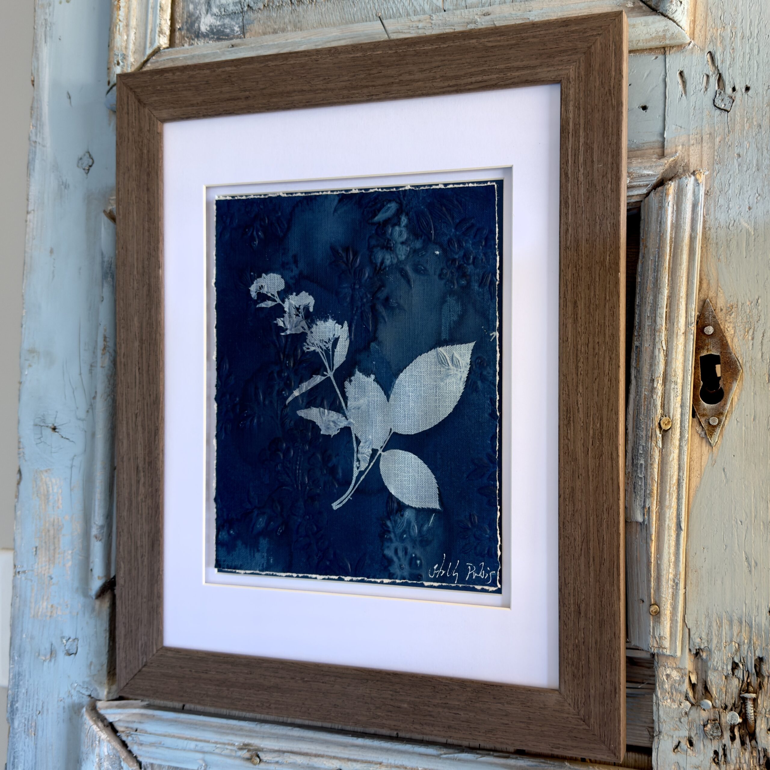 Blue Botanical 2 (Cyanotype) - Image 4
