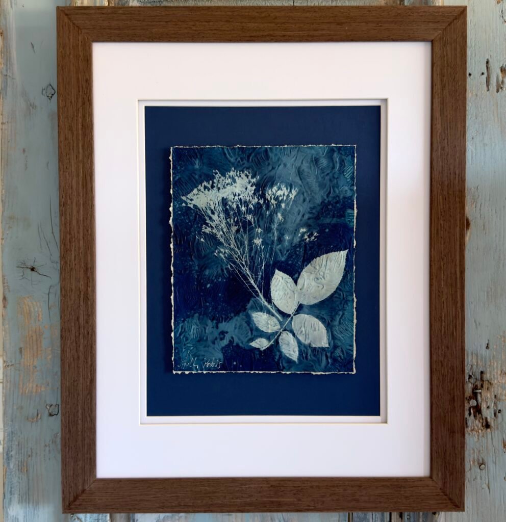 Blue Botanical 1 (Cyanotype)
