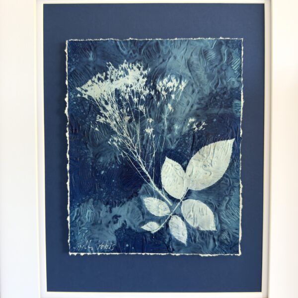 Blue Botanical 1 (Cyanotype)