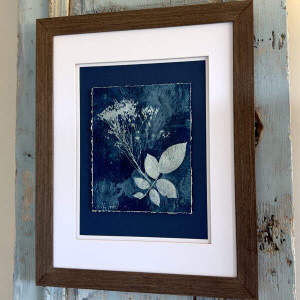 Blue Botanical 1 (Cyanotype)